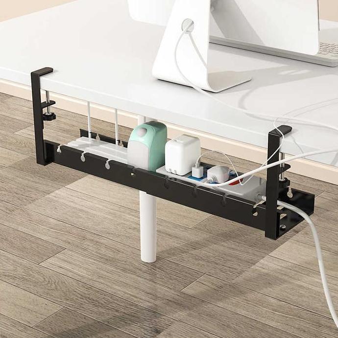 Cable Management Under Desk Rak Kabel Organizer Bahan Stainless Steel Organizer Kabel