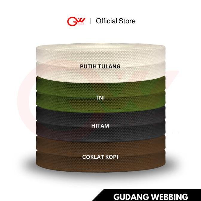 Tali Webbing GW Katun 3,8 cm