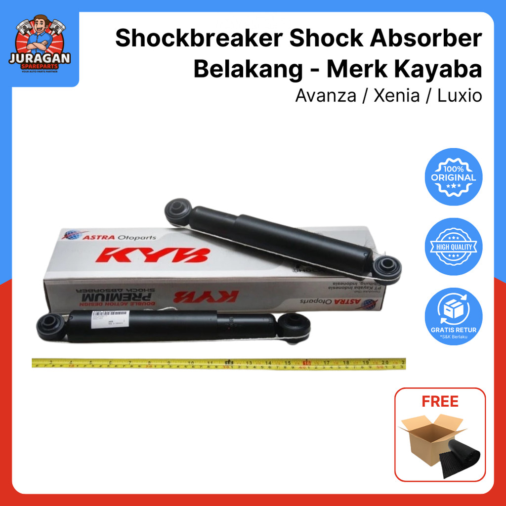 Shockbreaker Shock Absorber Belakang Avanza / Xenia / Luxio - Merk Kayaba
