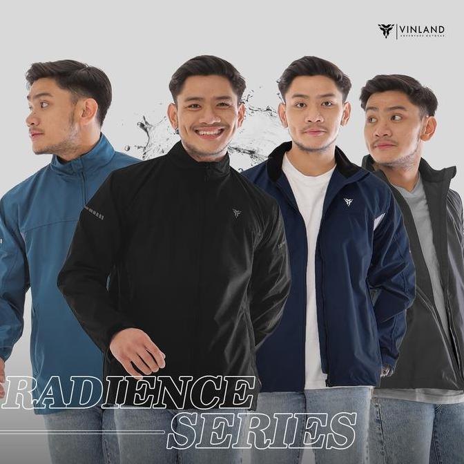 Jaket Motor Harian Simple Radiance | VINLAND Anti Air