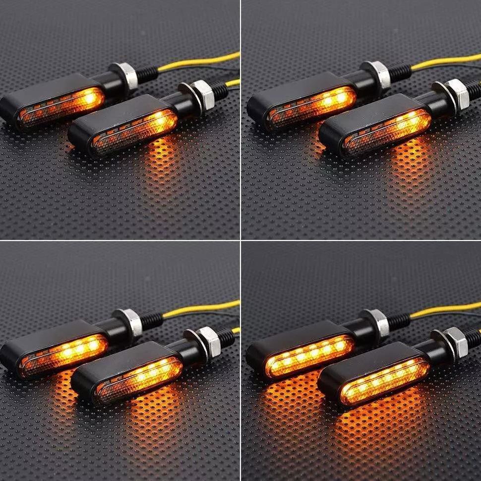 GROSIR Sein LED Motor Lampu Sen Running Motor Sein Lidi LED Tabung Universal Semua Motor **