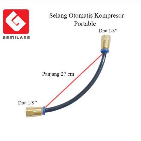 Selang Otomatis Kompresor listrik