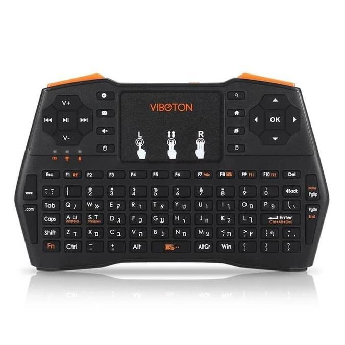 Xfour- Wireless Mini Keyboard Air Mouse Viboton I8 Plus 2.4G Touchpad Remote