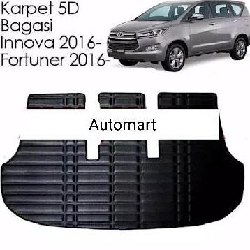 Karpet 5D Bagasi Innova Reborn Fortuner Vrz