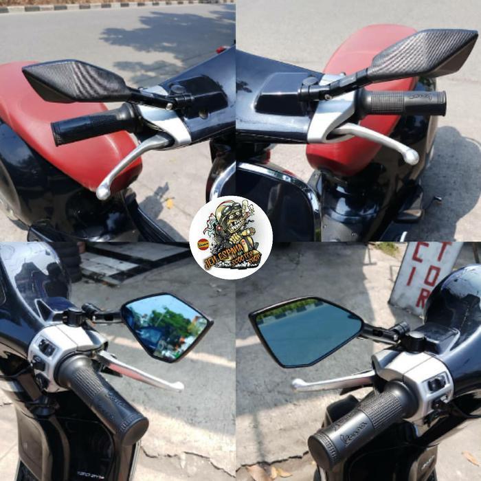 Spion Vespa Matic Model Rizoma.. Spion Vespa Sprint. Primavera.Lx & S. Original Dan Terpercaya