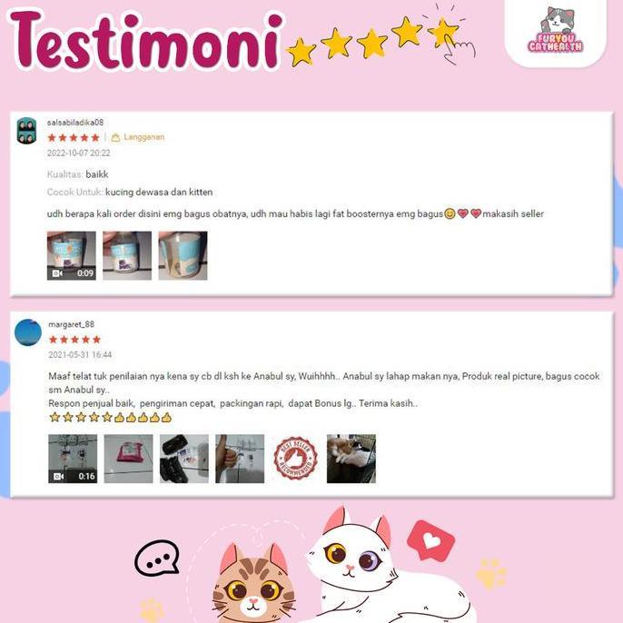 Dobutsu- Fat Booster Penggemuk Kucing Kucing Gemuk Obat Gemukin Kucing
