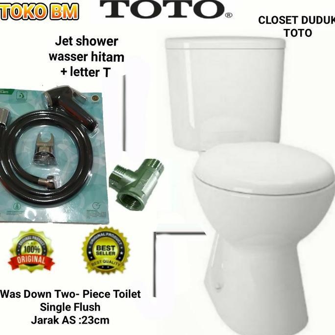 Taberu- Closet Duduk Toto Cw 633 J/Kloset Duduk Toto Cw633