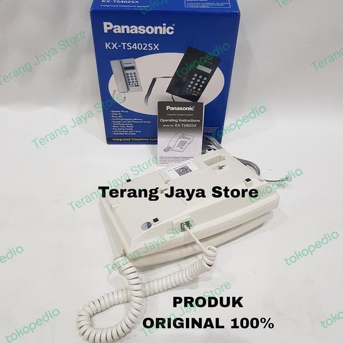 Lansung- Telepon Kabel Panasonic Kx-Ts400Sx Pesawat Telepon Panasonic Kx-Ts400