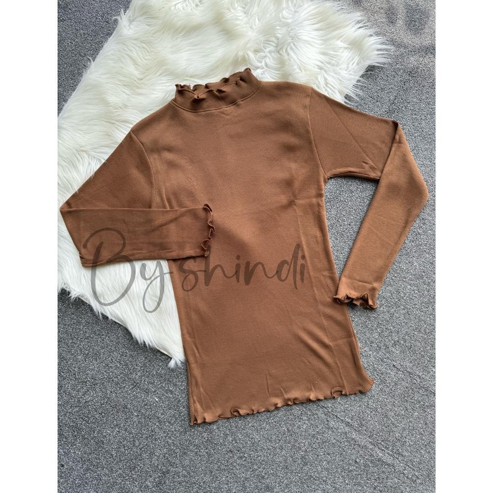 Terlaris By Shindi - Inner Lengan Panjang / Kaos Lengan Panjang / Inner Turtleneck Necy Lengan Panja