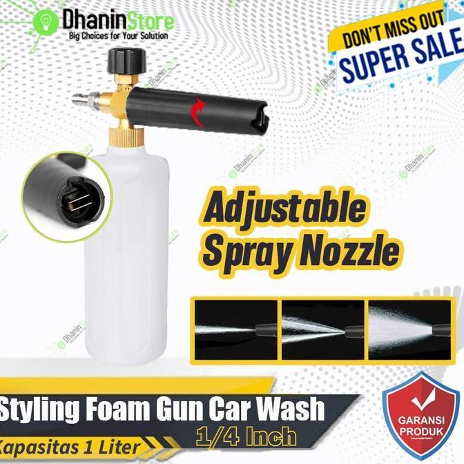 Semprotan Alat Steam Cuci Mobil Motor Water Jet Sprayer Sabun Salju