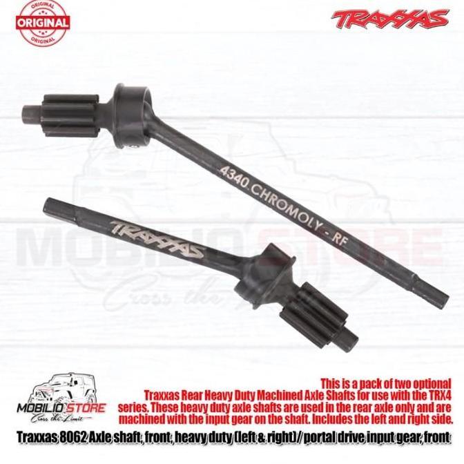 Traxxas #8062 Axle Shaft Front Heavy Duty Portal Drive Input Gear TRX4 Remote Control Upgrade Part