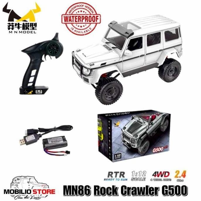 MN86 RTR Benz G500 4WD 1/12 RC Rock Crawler Offroad Adventure