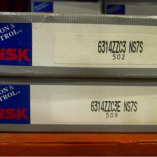 Deep groove ball bearing 6314-2Z-C3 NSK ORIGINAL 6314ZZ 6314 ZZ C3