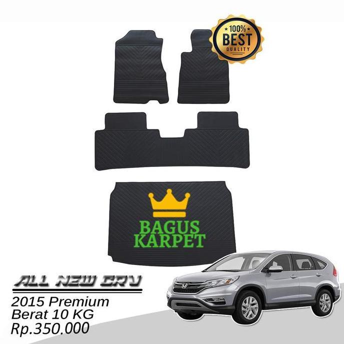 Karpet Mobil Karpet Karet Lantai Mobil All New Crv Premium 2015