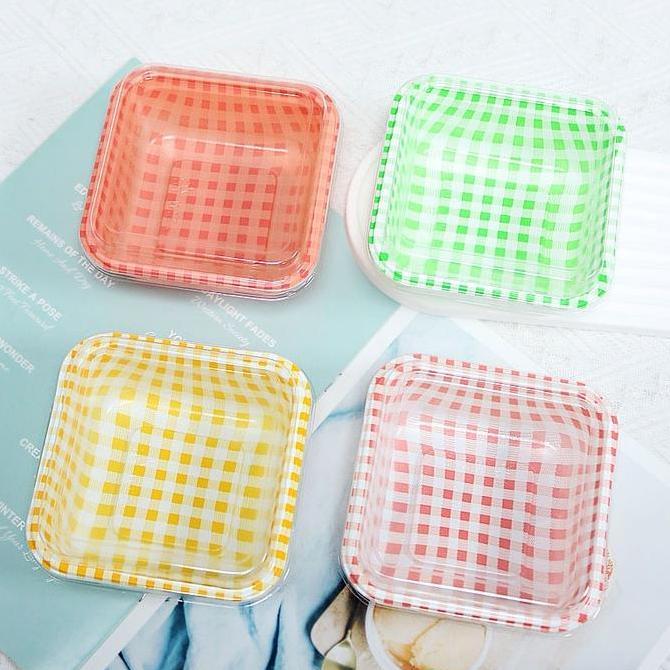 10 PCS Mika Dessert Box / KOTAK Makanan Mika isi 10 Pcs / 10 pcs Korean Dessert Box Cake Premium / K