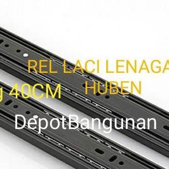 REL LACI LENAGA BY HUBEN DOUBLE TRACK BEARING/REL LEMARI 40 CM murah