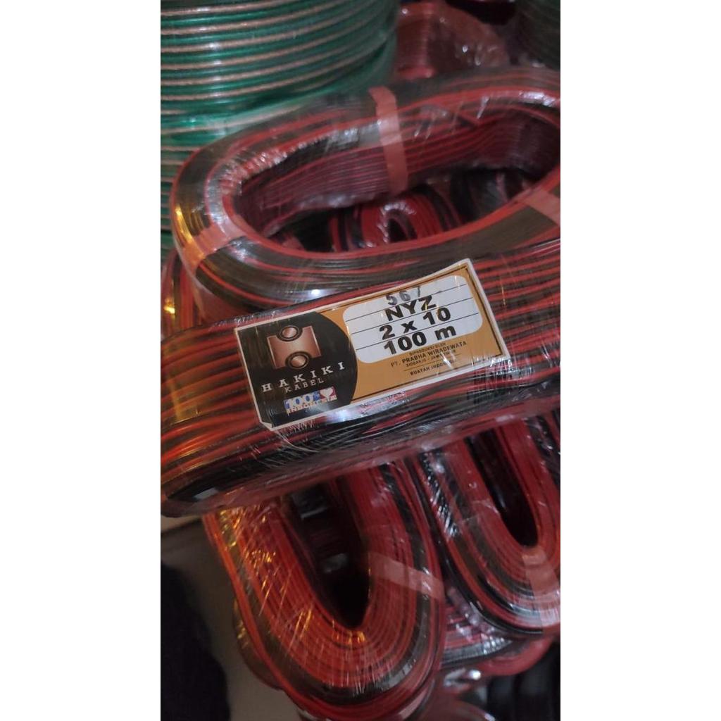 Hakiki Kabel Serabut NYZ 2x10 100M