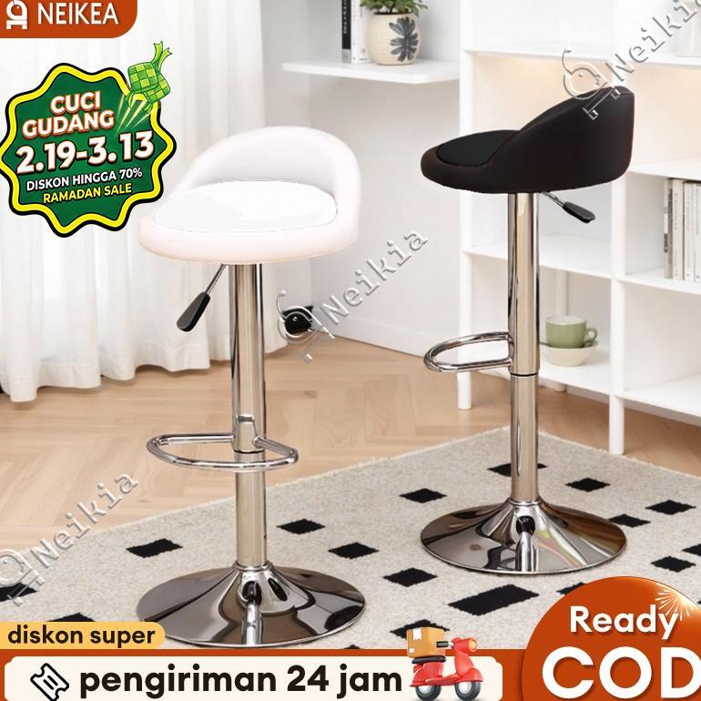 EXCLUSIVE Kursi bar Kursi cafe Kursi bar dapur minimalis Kursi hidrolik Kursi barbershop hidrolik Ku