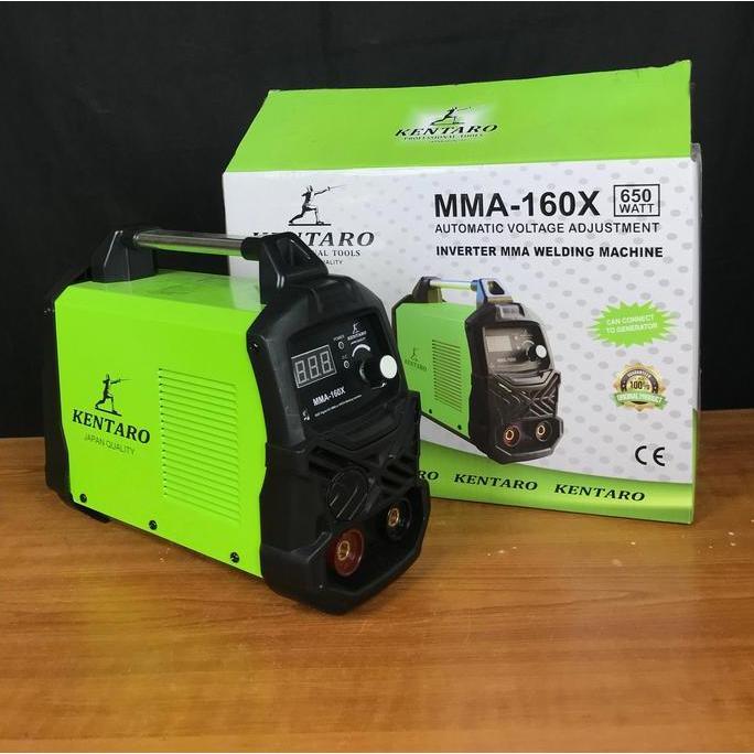 TERBARU - Travo Las mini Inverter 650 watt Kentaro MMA 160X mesin las heavy Duty 4.0mm