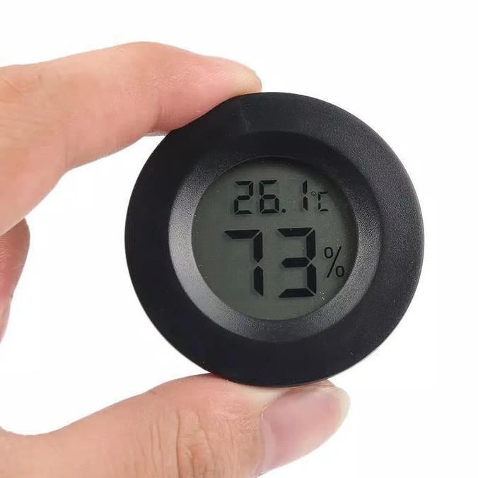 Digital Thermometer Hygrometer Utk Pet, Penetas Telur Dll