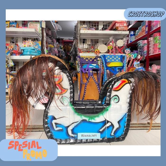 Jaran Kuda Lumping Kesenian Jatilan Bahan Spons Tebal Size P-+85 T55Cm