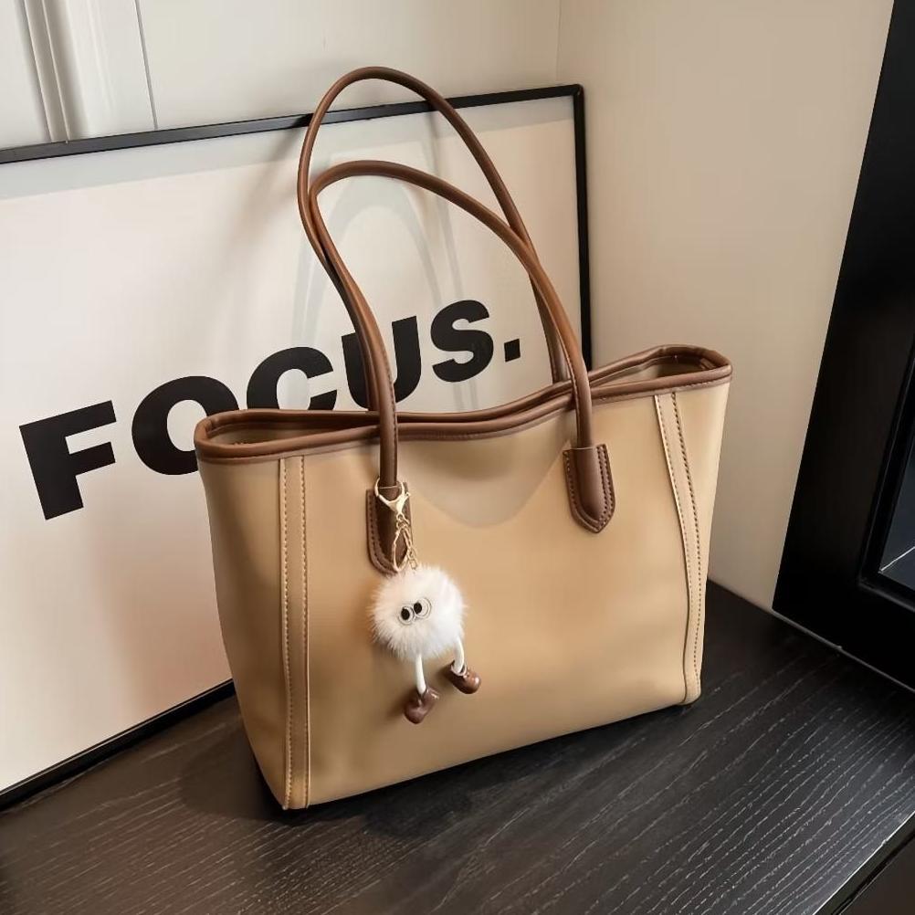 Terlaris Tas Wanita Tote Kekinian Simple Elegan Muat Banyak