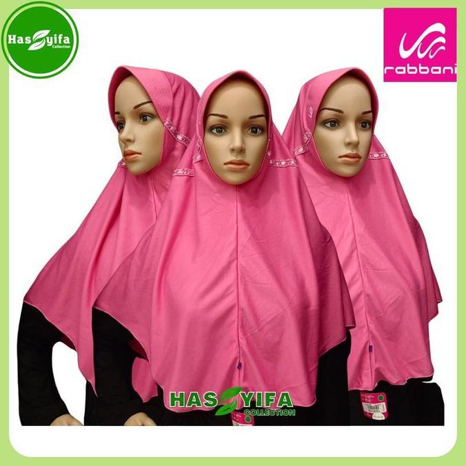 Kerudung Instant Rabbani Innova A807 Pink