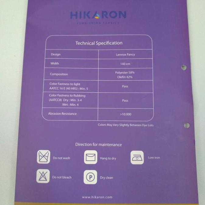 Kain Hikaron Motif Garis Salur - Lennox Fancy (Furniture, Sofa, Kursi)