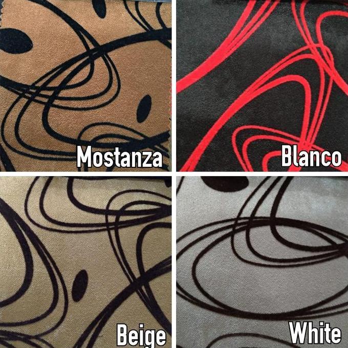 Kain Sofa / Kursi / Jok Admiral Motif Lingkaran Bulat - Eclipse