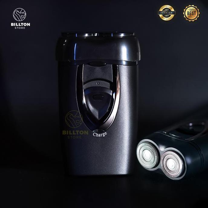 Alat Cukur Elektrik Close Cut Shaver Pria / Alat Cukur Bulu Halus 4D Touch Shaver