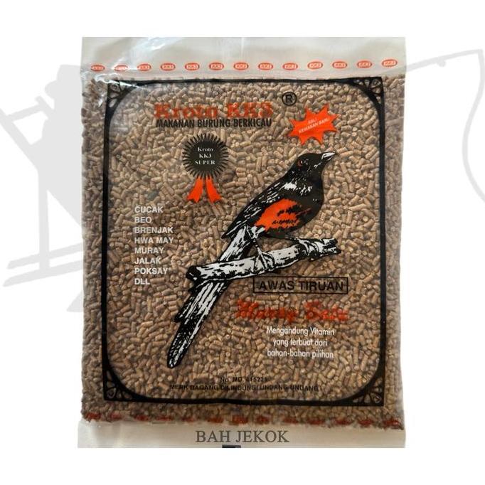 Pakan burung Kroto KK3 untuk semua jenis burung berkicau (10 bungkus)