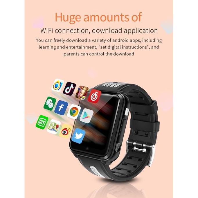Smartwatch 4G Simcard Wifi GPS Tracker Video Call WA 2 Camera