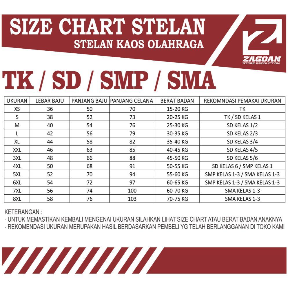 ORIGINAL Setelan Olahraga Anak Sekolah Training TK SD SMP SMA | Baju Olahraga Anak Murah Adem Kuning