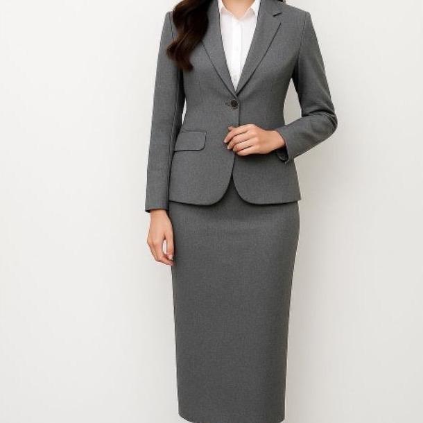SETELAN PANJANG BLAZER ROK,stelan wanita blazer,SETELAN FORMAR KANTOR,stelan blazer kerja