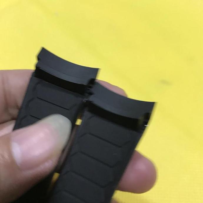 STRAP RUBBER JAM TANGAN TISSOT T-RACE CURVED 22MM