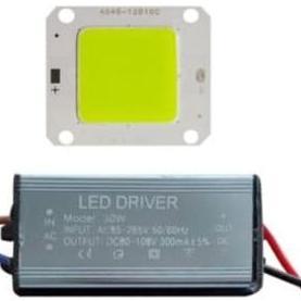 PARANE TRAVO LED 50W + CHIP LED 50W / DRIVER LED 50W + MATA LED 50W