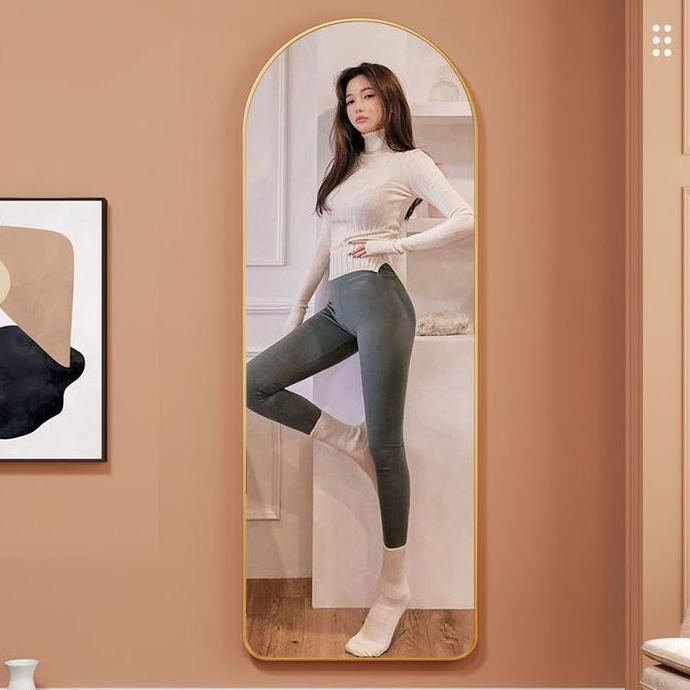 KOLBUNE Standing Mirror Cermin Standing 160 X 60 CM Cermin Berdiri Full Body Kaca Cermin Gantung Cer