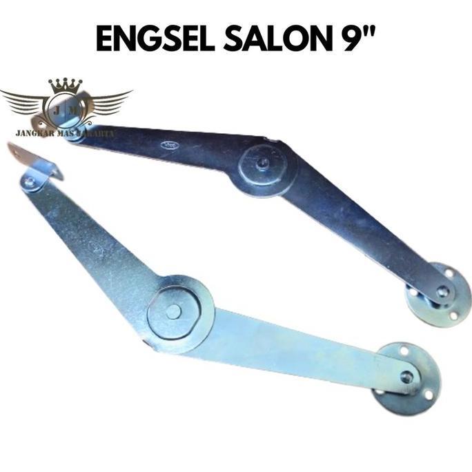 Engsel Salon Wayang / Engsel Sikutan Jendela Hak Angin Lipat 9" Inch