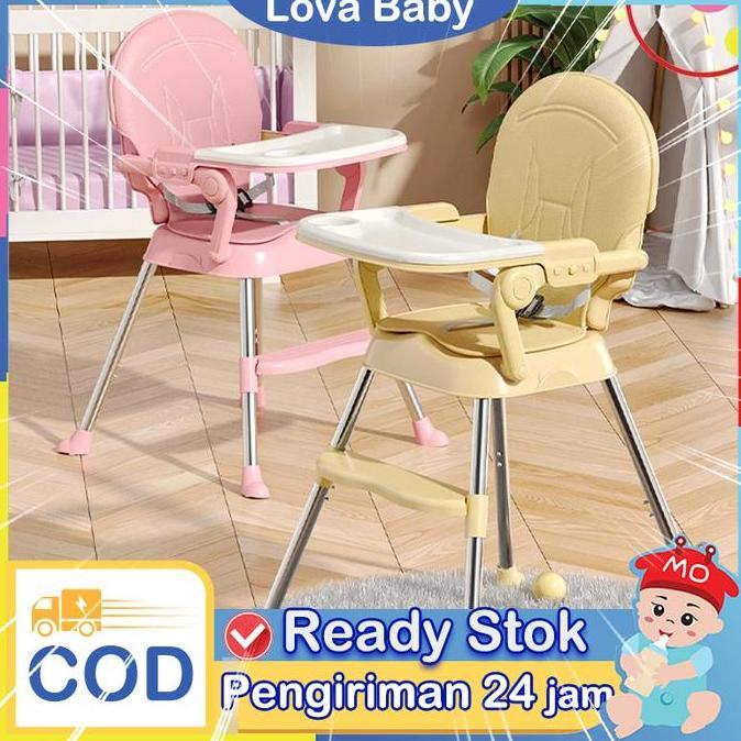 [Free Shipping]High Chair for Baby Foldable Baby Chair 3-Level Adjustment Baby Feeding High chair Ba