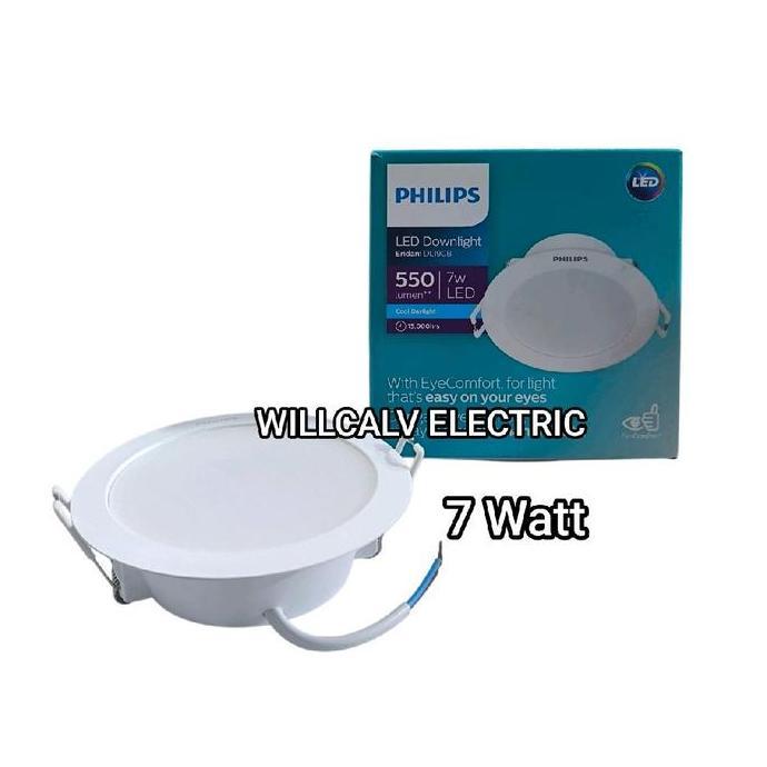 LAMPU PHILIPS ERIDANI 7W 7 WATT DL190B / LAMPU DOWNLIGHT LED PHILIPS ERIDANI DL190B 7W 7 WATT