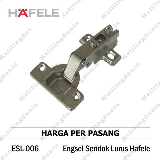 Engsel Sendok Lurus HAFELE Biasa Engsel Pintu Lemari Kabinet