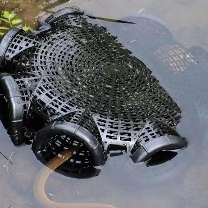 PARANE (Praktis) Kandang Pancing Belut Jumbo 8 Lubang / Memancing Jaring Perangkap Ikan / Udang / Bu