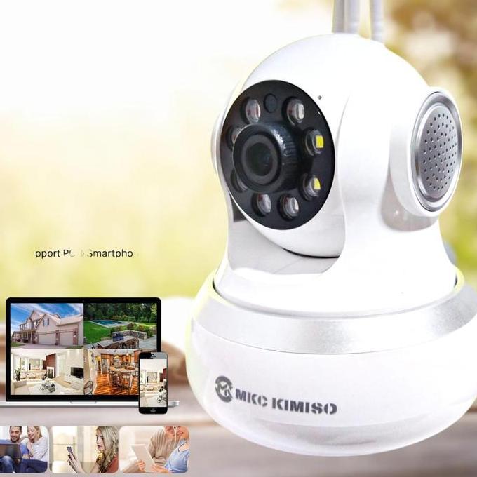 XARIELTA WiFi Wireless IP Home Security Camera CCTV with Cloud Storage - 8801