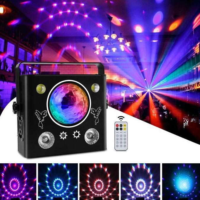 Lampu Laser Panggung Disco Light Stage RGB Party