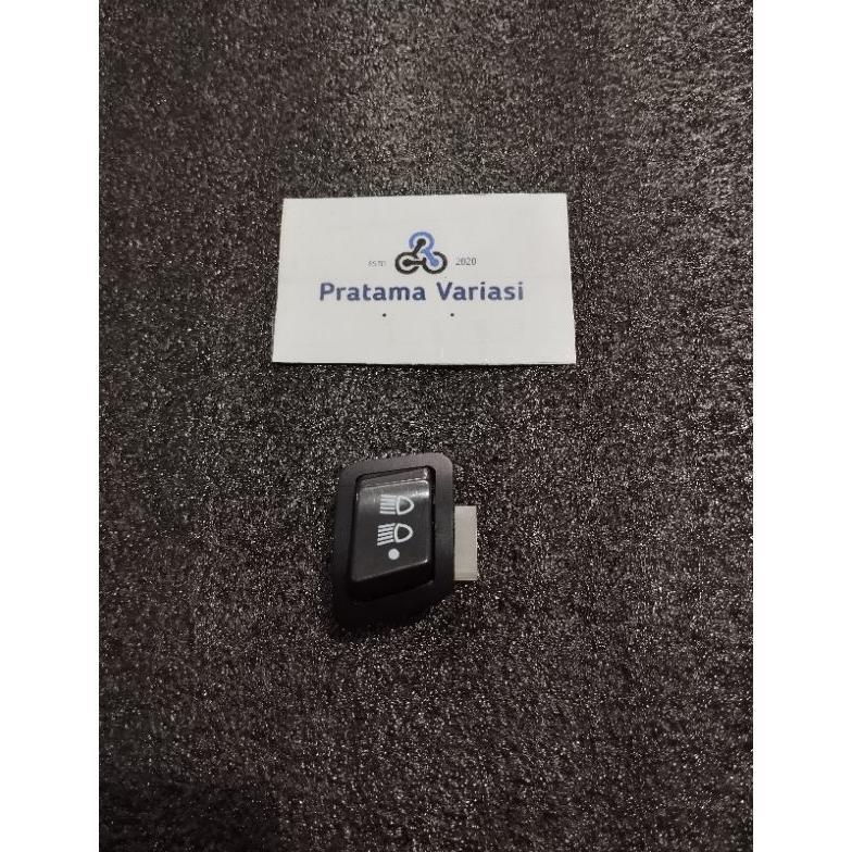 Tombol Saklar Lampu Dim 3 Titik Honda Beat Fi / Scoopy Fi / Spacy Fi  [Original TEK] Socket 3 Pin