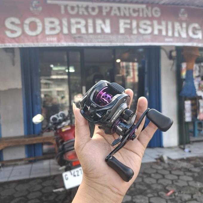 Reel Bc Maguro Karambit 100Shl Warna Red Dan Grey | Reel Bc Karambit Maguro