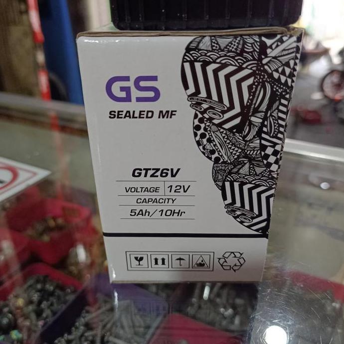 Aki Gs Vario 125 / 150 Gtz6V