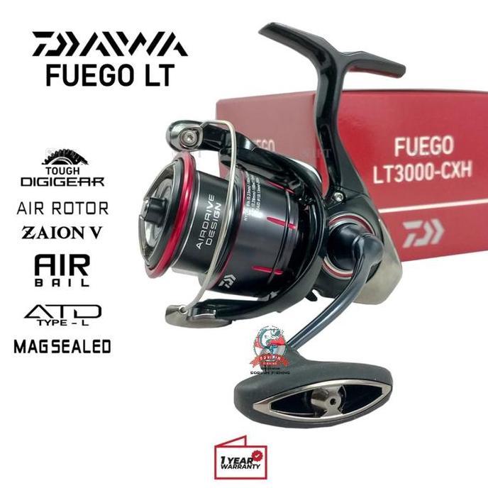 Reel Spinning Daiwa Fuego Lt 2023 | Reel Daiwa Fuego Lt 2500Xh Dan 3000Cxh Bervarian