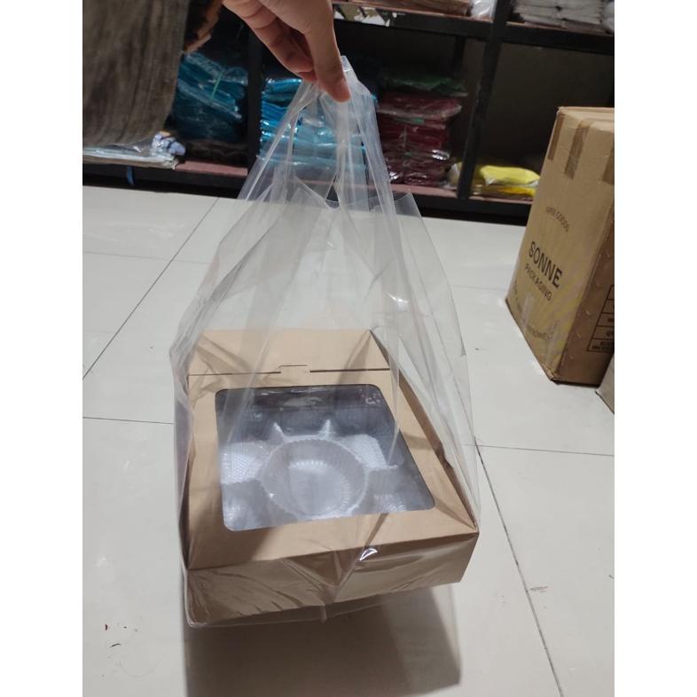 Kresek Bawang Uk 30/Kresek Pex uk 30/Tas Kantong Kresek Bening Pex transparan uk 30/Kantong Kresek/T