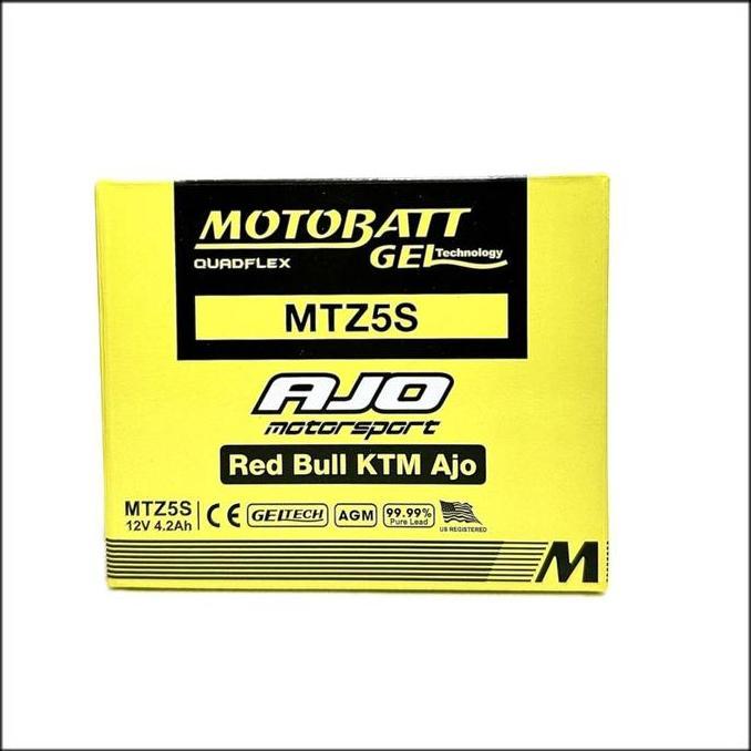 Aki Motor Honda Scoopy Fi Sporty Motobatt Mtz5S Aki Kering / Gel